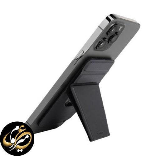 هولدر گوشی یونیک مدل Uniq Lyft Magnetic Snap on Stand black